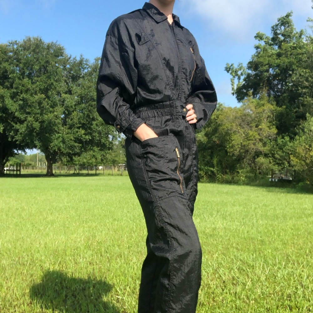 Vintage Windbreaker Jumpsuit - Picture 3 of 5